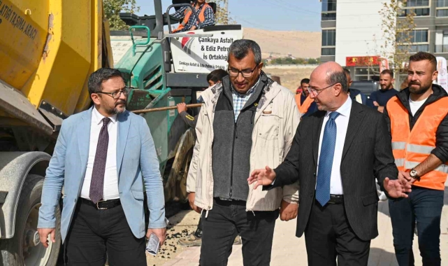 Selçuklu'dan 100 bin ton asfalt