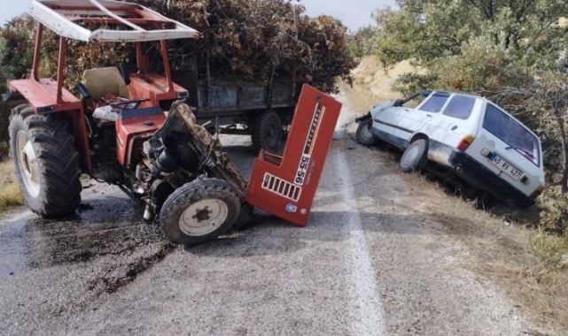 Selendi'de trafik kazası: 7 yaralı