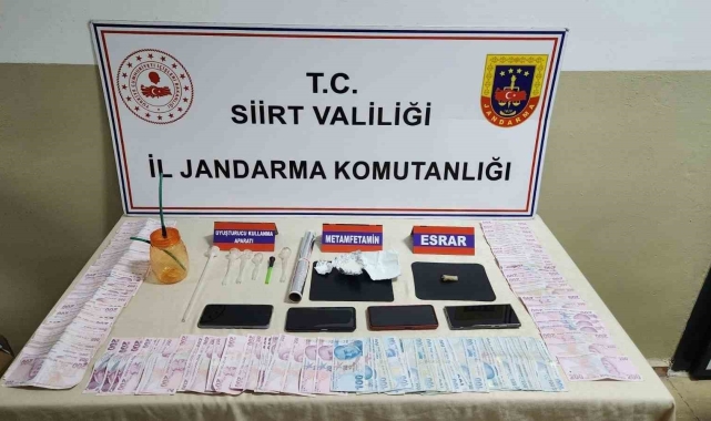 Siirt'te uyuşturucu ticareti yapan 2 şüpheli tutuklandı