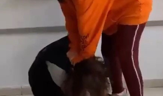 Sınıfta şiddet: Genç kız böyle darp edildi