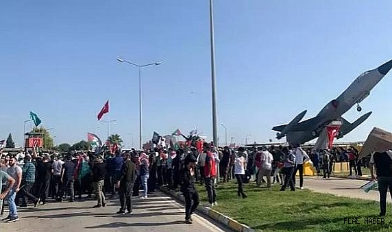 SİNOP'TAN YOLA ÇIKAN KONVOY İNCİRLİK ÜSSÜ'NE ULAŞTI