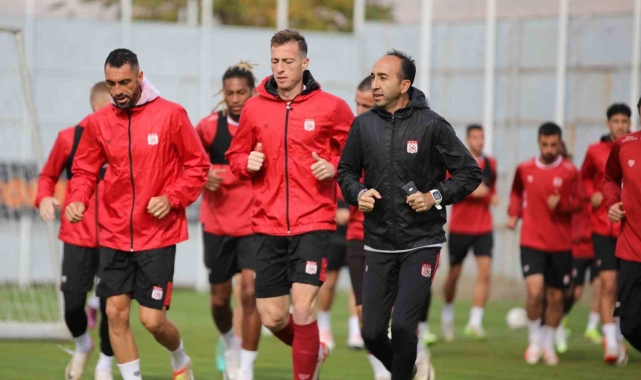 Sivasspor, Karagümrük maçına hazırlanıyor