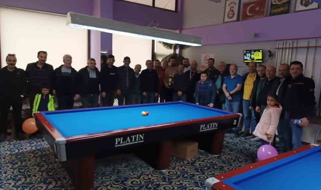 Şuhut'ta bilardo turnuvası