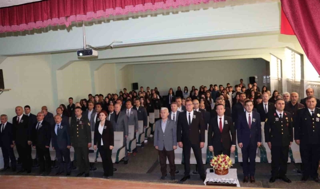 Sungurlu'da 10 Kasım Atatürk'ü anma programı düzenlendi