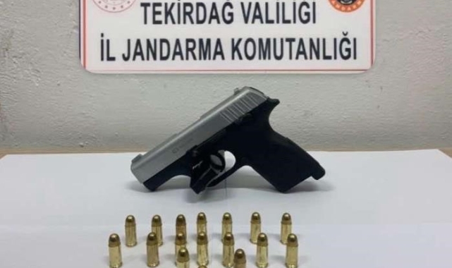 Tabancalar ele geçirildi: 2 kişiye işlem yapıldı