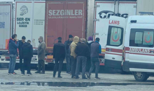 Tacikistan uyruklu sürücü, tırın içinde ölü bulundu