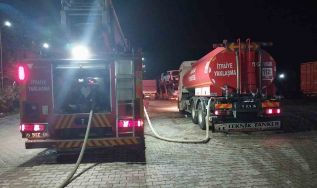 Tankerden sızan hidrojen gazı korkuttu