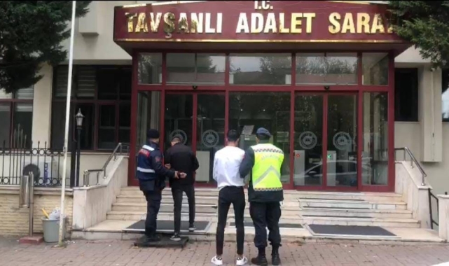 Tavşanlı'da 3 motosiklet hırsızından 1'i tutuklandı