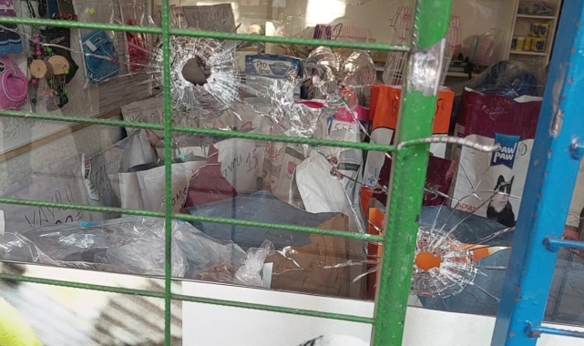 Tekirdağ'da işyeri kurşunlandı