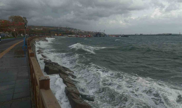 Tekirdağ'da şiddetli lodos
