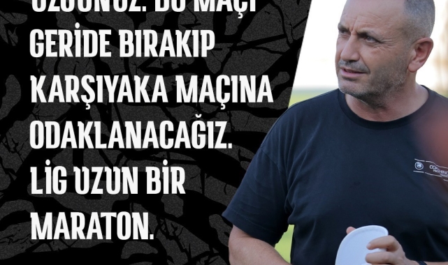 Teknik Direktör Kanber: "Elimize geçen fırsatı değerlendiremedik"