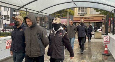 Terör örgütü propagandası yapan 5 şüpheli adliyeye sevk edildi