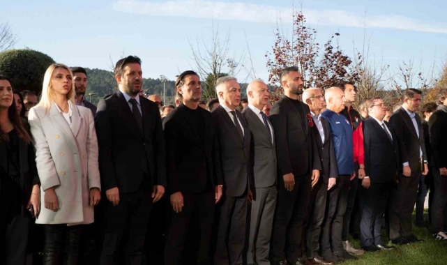 TFF, 10 Kasım dolayısıyla anma töreni düzeledi