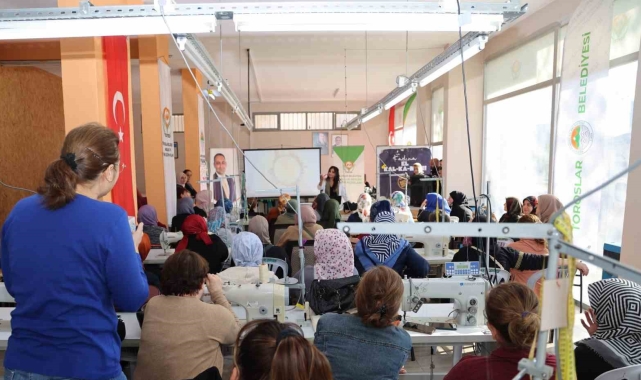 TORTEK kursiyerlerine 'kadına yönelik şiddetle mücadele' semineri