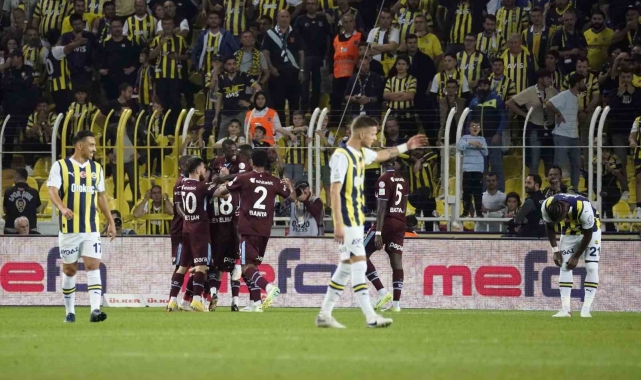 Trendyol Süper Lig: Fenerbahçe: 0 - Trabzonspor: 1