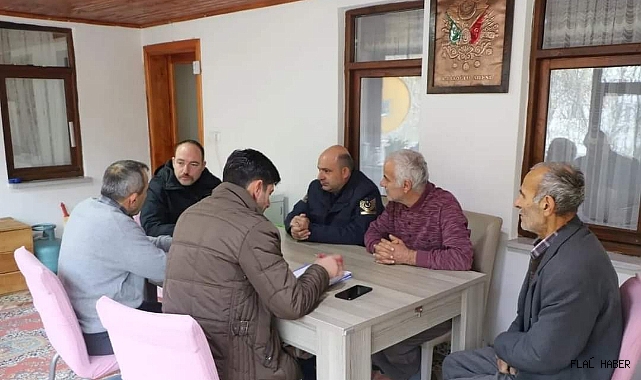 TÜM KÖYLERİ ZİYARET ETTİ!