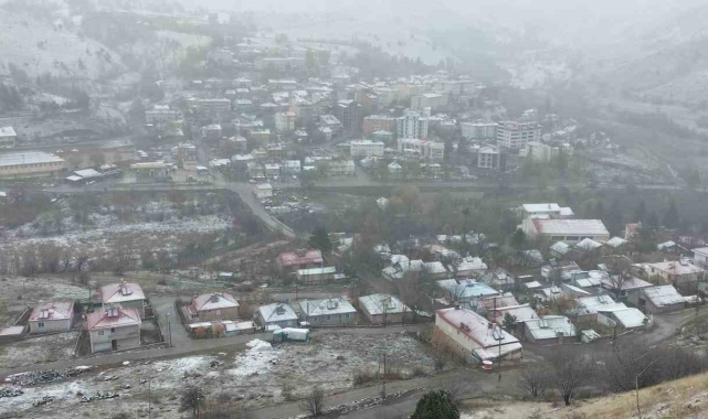 Tunceli'de kar yağışı hayatı olumsuz etkiledi