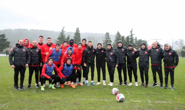 Ümit Milli Takım, Norveç maçı hazırlıklarına başladı