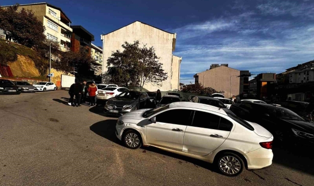 Üsküdar'da değnekçiye suçüstü