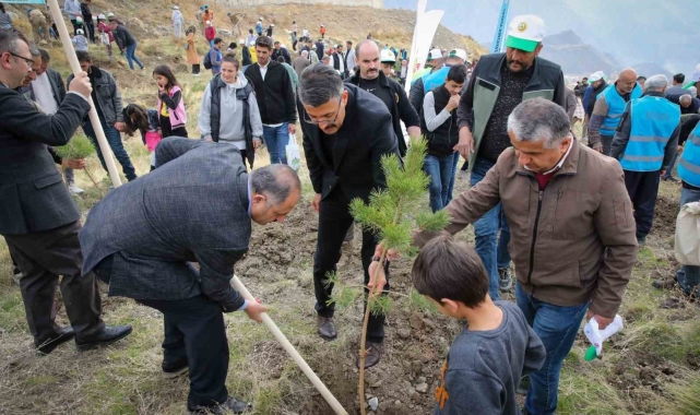 Vali Ali Çelik: "Ağaçlar; yağmura ve iyiliğe karşı açılmış bir dua"