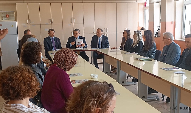 VALİ ÖZARSLAN'DAN ÖĞRENCİLERE DÜNYA KÜRESİ