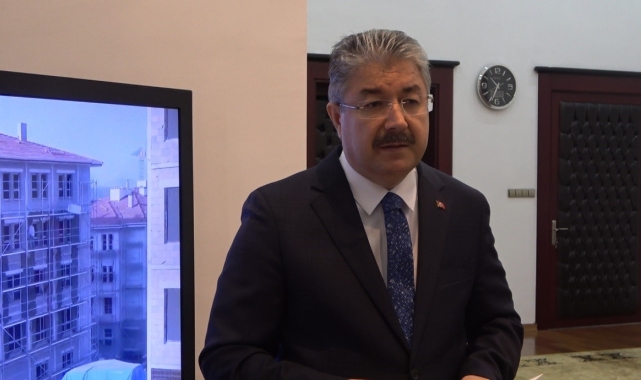 Vali Yılmaz: "Osmaniye'de deprem konutlarında 2 blok değil 100 bloğun kaba inşaatı tamamlandı"