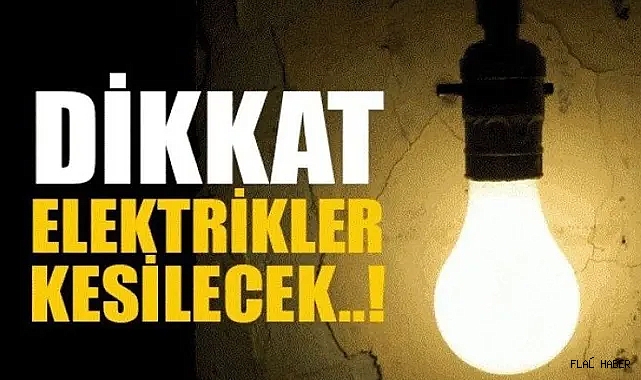 VALİLİK DUYURDU!