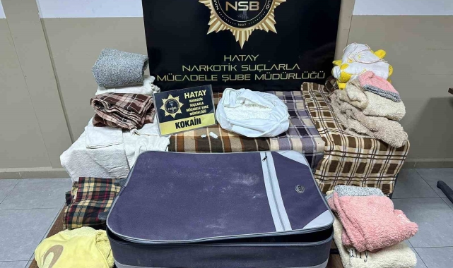 Valizden 12 kilo 150 gram kokain çıktı
