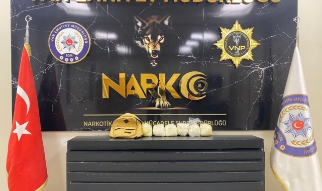 Van'da 29 kilo 500 gram metamfetamin ele geçirildi