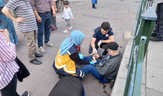 Vatandaşlar sara krizini kazayla karıştırdı