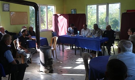 VATANDAŞLARLA BİR ARAYA GELDİ