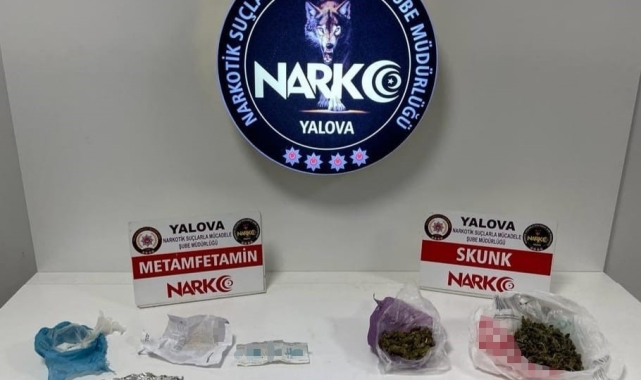 Yalova'da uyuşturucu operasyonunda 3 gözaltı