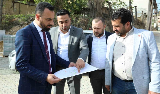 Yiğitköy'de hem alt yapı hem yol kaplamaları tamam