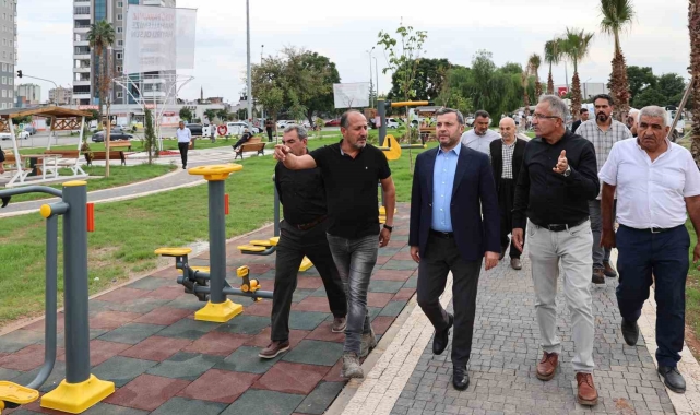 Yüreğir'e 4 bin metrekarelik yeni park