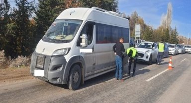 262 araç sürücüsüne 436 bin TL ceza yazıldı