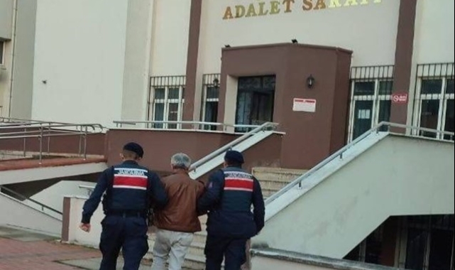 4 yıl hapis cezası bulunan zanlı jandarma tarafından yakalandı