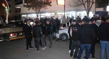 5 aracın karıştığı zincirleme kaza maddi hasarla atlatıldı