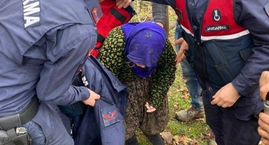 76 yaşındaki kayıp kadın jandarma tarafından bulundu