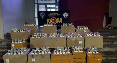Adana'da kaçakçılık operasyonu