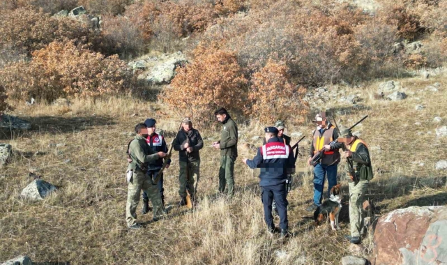 Aksaray jandarma dron ile kaçak avcı peşinde