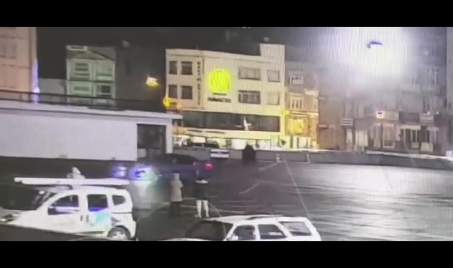 Amasya'da güvenlik kamerasının önünde drift atan sürücüye 20 bin liradan fazla ceza