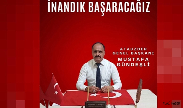 ATAUZDER GENEL BAŞKANI GÜNDEŞLİ; “ESKİ UZMAN ÇAVUŞLAR HAKLARINI İSTİYOR”