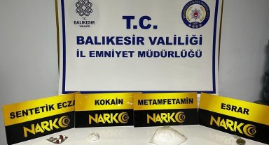 Ayvalık'ta polisten uyuşturucu operasyonu