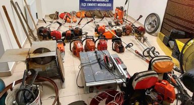 Bağ evlerine dadanan hırsızlar polisten kaçamadı