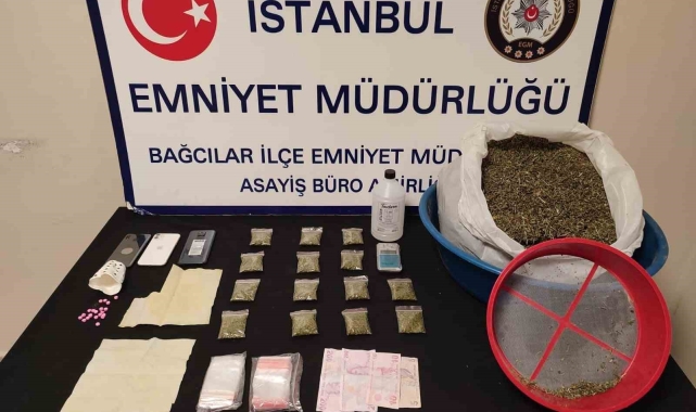 Bağcılar'da uyuşturucu operasyonu: 1 gözaltı