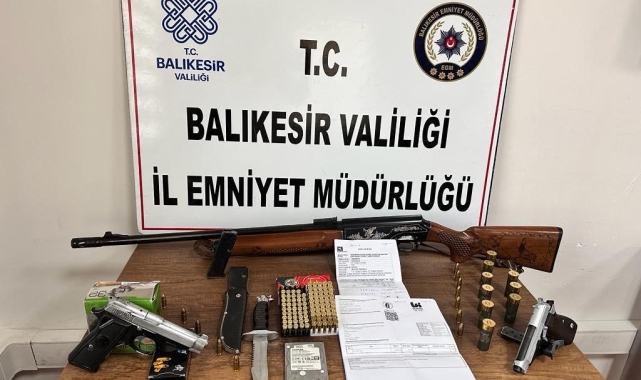 Bandırma ve Gönen'de tefecilik ve nitelikli hırsızlığa yönelik operasyon