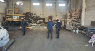 Bandırma'da hurdacılara denetim