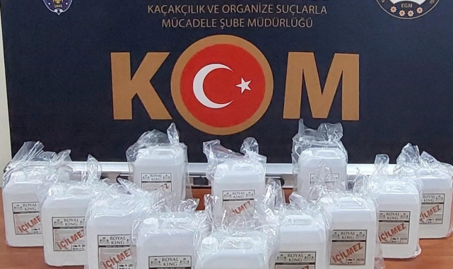 Bartın'da 60 litre etil alkolle yakalandı, bahanesi yılbaşına hazırlık oldu