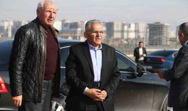 Başkan Büyükkılıç, Kayseri'nin geleceğine yatırım niteliğinde olacak yeni yolu inceledi