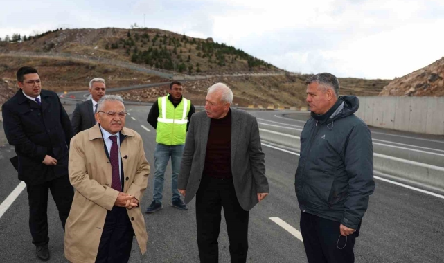 Başkan Büyükkılıç: "OSB'yi Talas'a bağlayacak 70 milyon TL'lik yol, trafiğe açıldı"